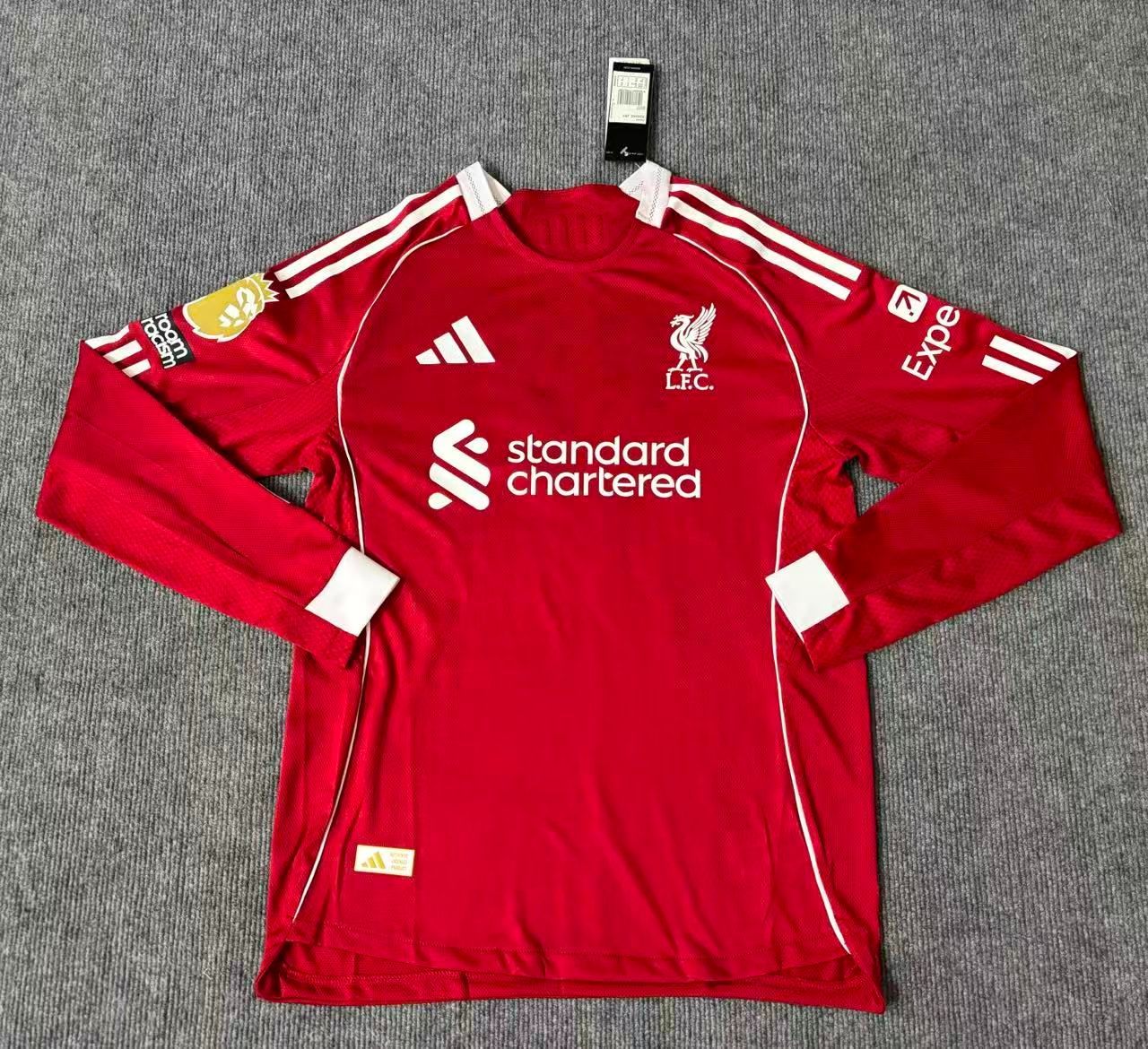 25-26 リバプールfc ユニフォーム サッカー・フットサル 長袖 7番