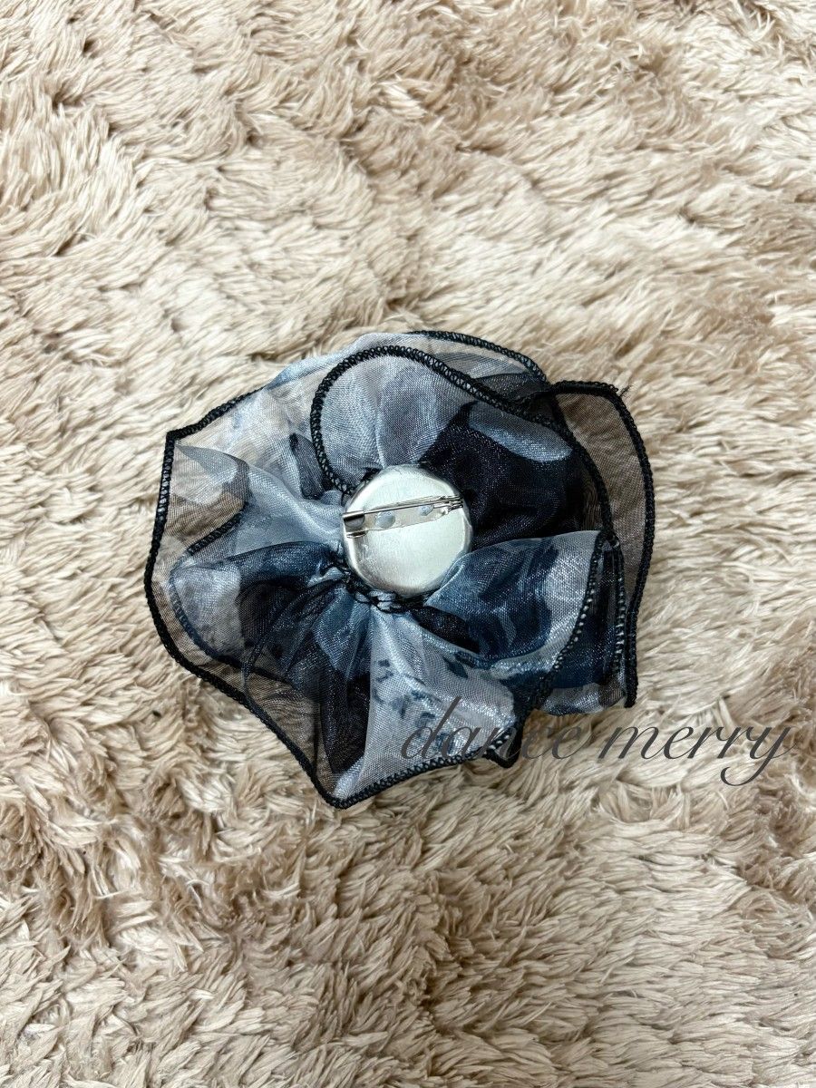 ☆送料無料☆新品 豪華 社交ダンス 黒 グレー スカート 花柄 パーティ