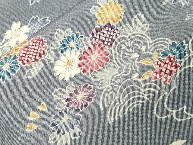 平和屋着物□上質な小紋 流水風景文 正絹 逸品 CABB7415dy - メルカリ