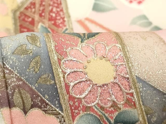 平和屋着物□大正の浮世絵師 竹久夢二 夢二ロマン 訪問着 短冊花文 暈