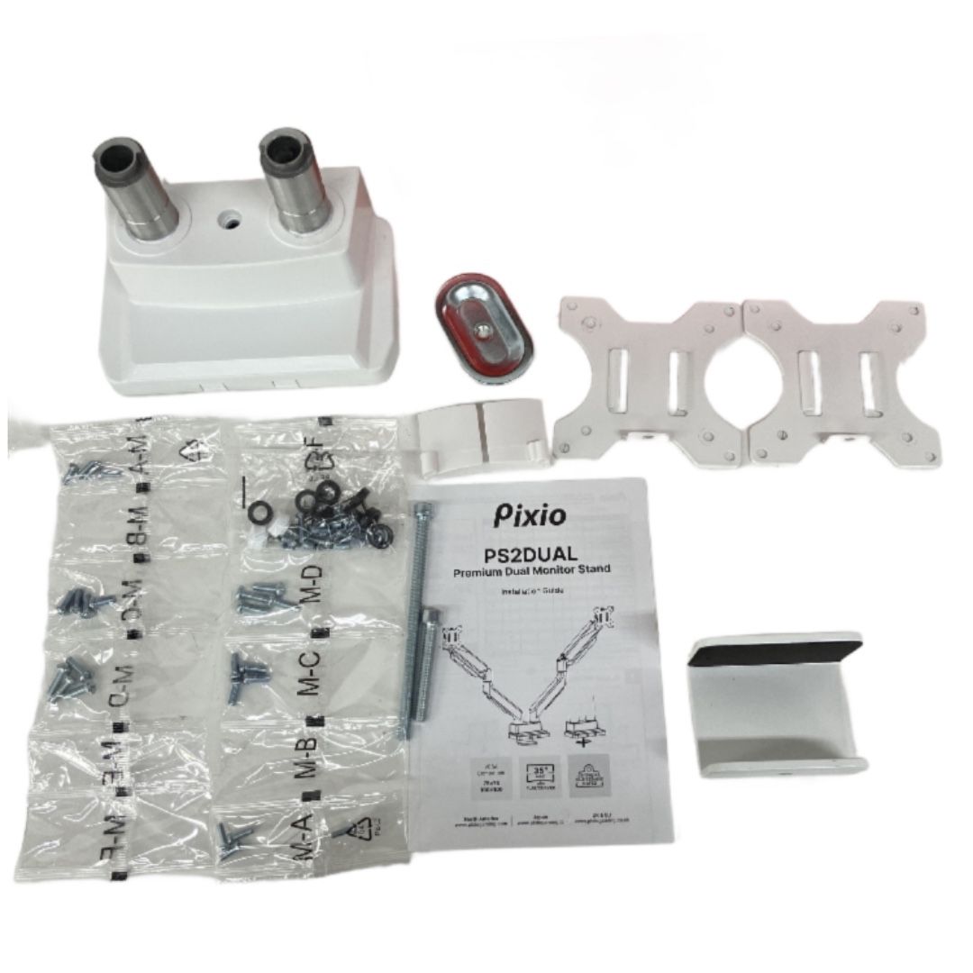 Pixio PS2DUAL デュアル モニターアーム スタンド ピクシオ 自立式 2
