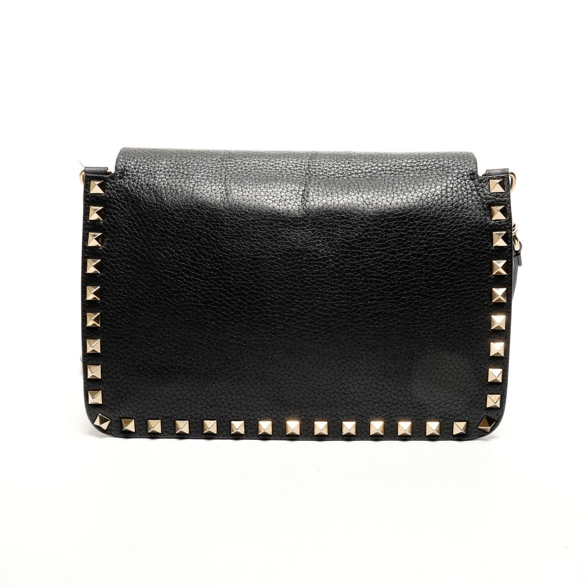 VALENTINO ヴァレンティノ ショルダーバッグ スタッズ レザー【中古