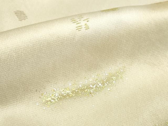 平和屋着物○和装小物 帯締め・帯揚げセット 霞文 金銀彩 手組紐 金糸