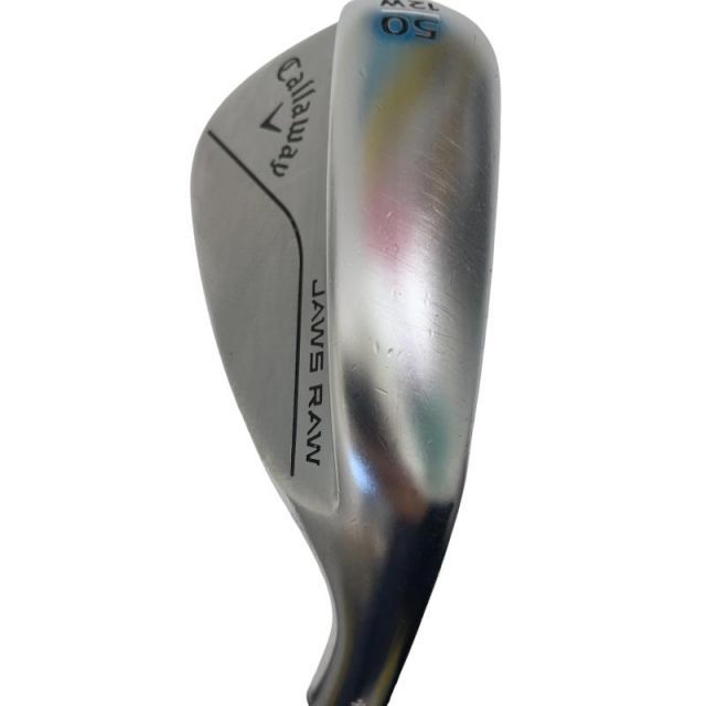 中古】 キャロウェイ JAWS RAW クロムメッキ 50°/12°W ウェッジ WG NS