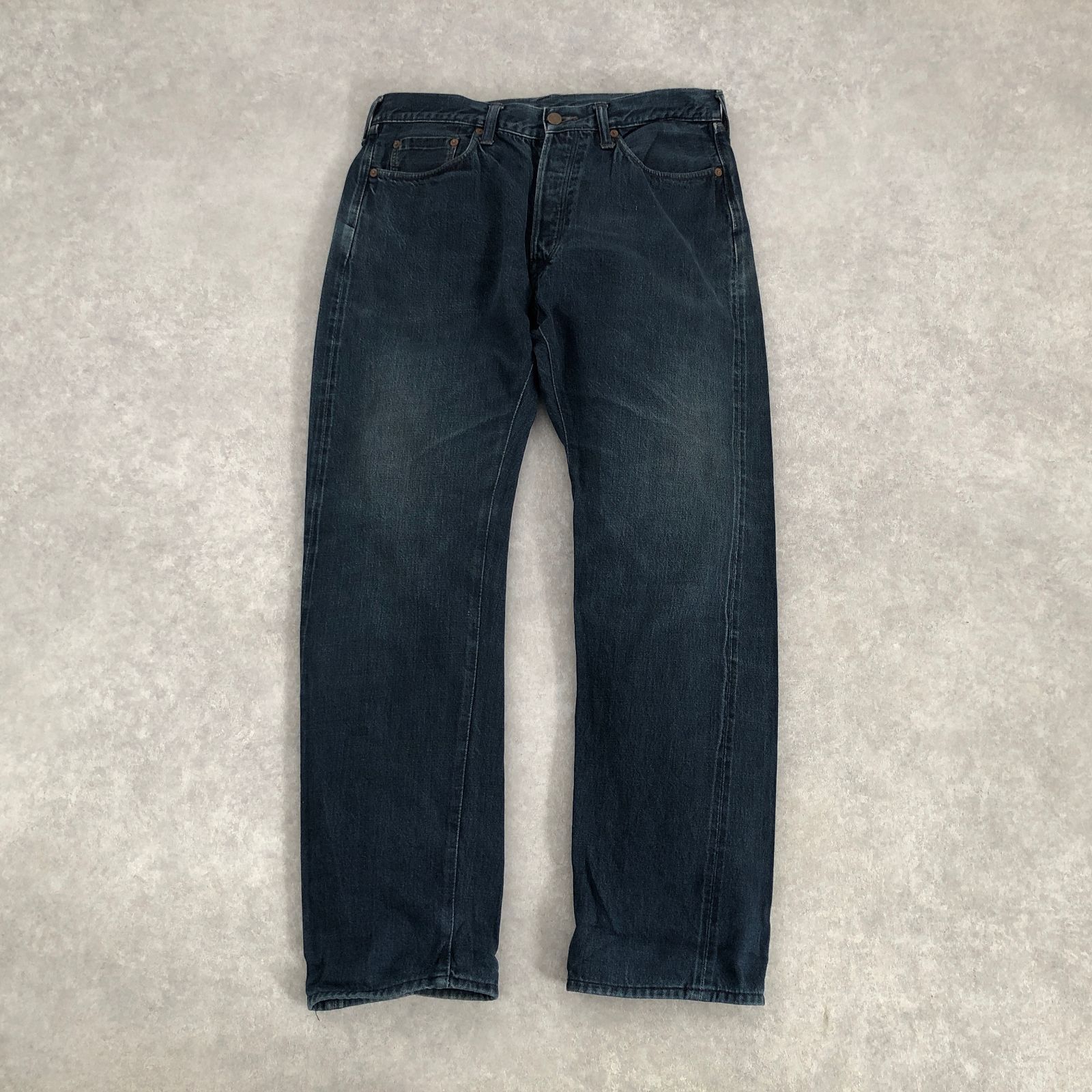 45 rpm 藍染インディゴ 赤耳 ヴィンテージ 501 モデル デニム パンツ フォーティーファイブ