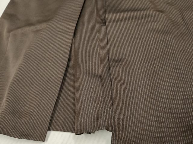  平和屋着物●男性 馬乗り袴 縞 正絹 cs 袴 着物 浴衣