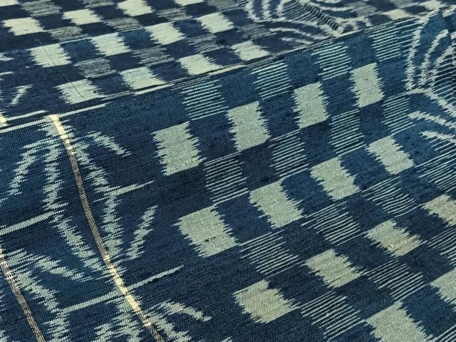 平和屋着物▽上質な紬 単衣 吉祥間道 正絹 逸品 AABF5008jh - メルカリ