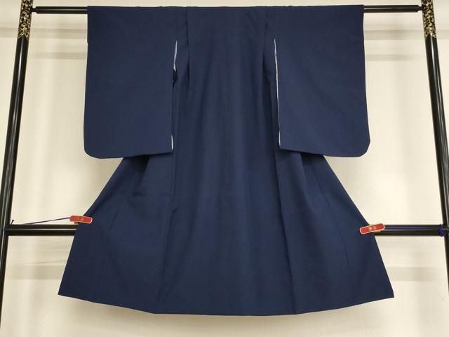 平和屋着物 七五三 男の子 5歳 祝着 濃藍色 洗える着物 ja