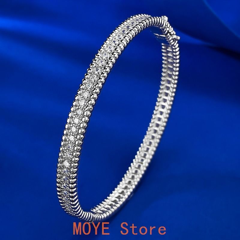 ブレスレット 人工ダイヤモンド シルバー925 チェーン 人工ダイヤ 人工宝石 宝石 ダイヤ ギフト 普段使い パーティー 卒業式 結婚式 プレゼント 女性 記念日 おしゃれ 可愛い 華やか zb 32