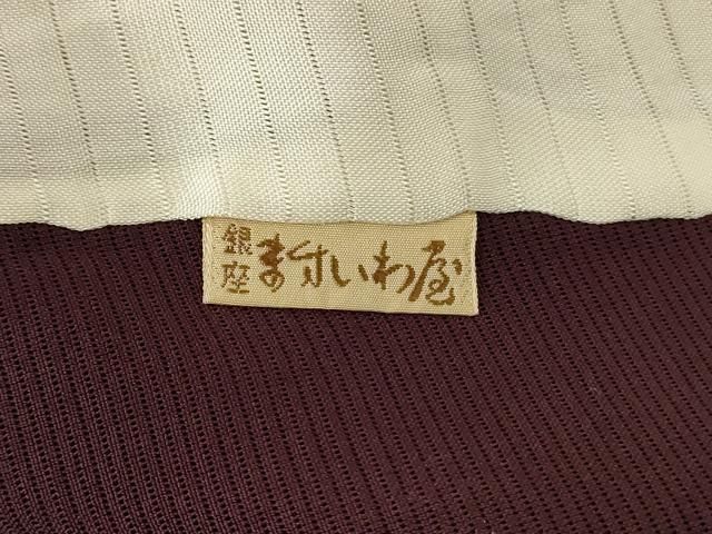  平和屋着物＊夏物 訪問着 絽 手描き 刺繍 草花文 ますいわ屋扱い 正絹 jd 訪問着 付け下げ 着物