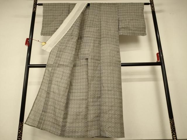 平和屋着物＊夏物 小千谷ちぢみ 幾何学文様 麻 逸品 AABF2815jd - メルカリ
