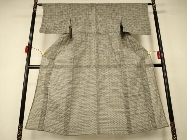 平和屋着物＊夏物 小千谷ちぢみ 幾何学文様 麻 逸品 AABF2815jd - メルカリ