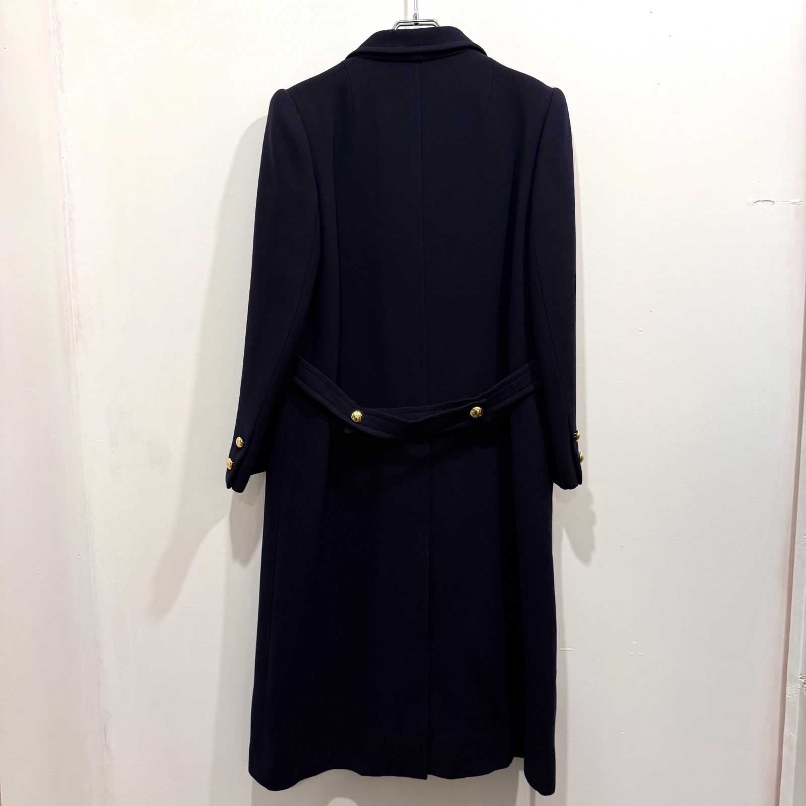 GIVENCHY ジバンシー ヴィンテージ チェスターコート ダブル 金ボタン