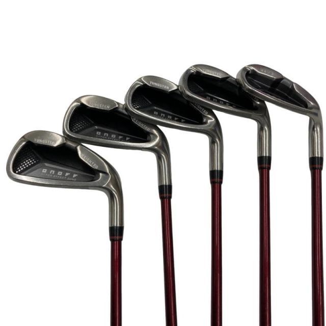 中古】 ダイワ(グローブライド) ONOFF(2012) 5S アイアンセット IR