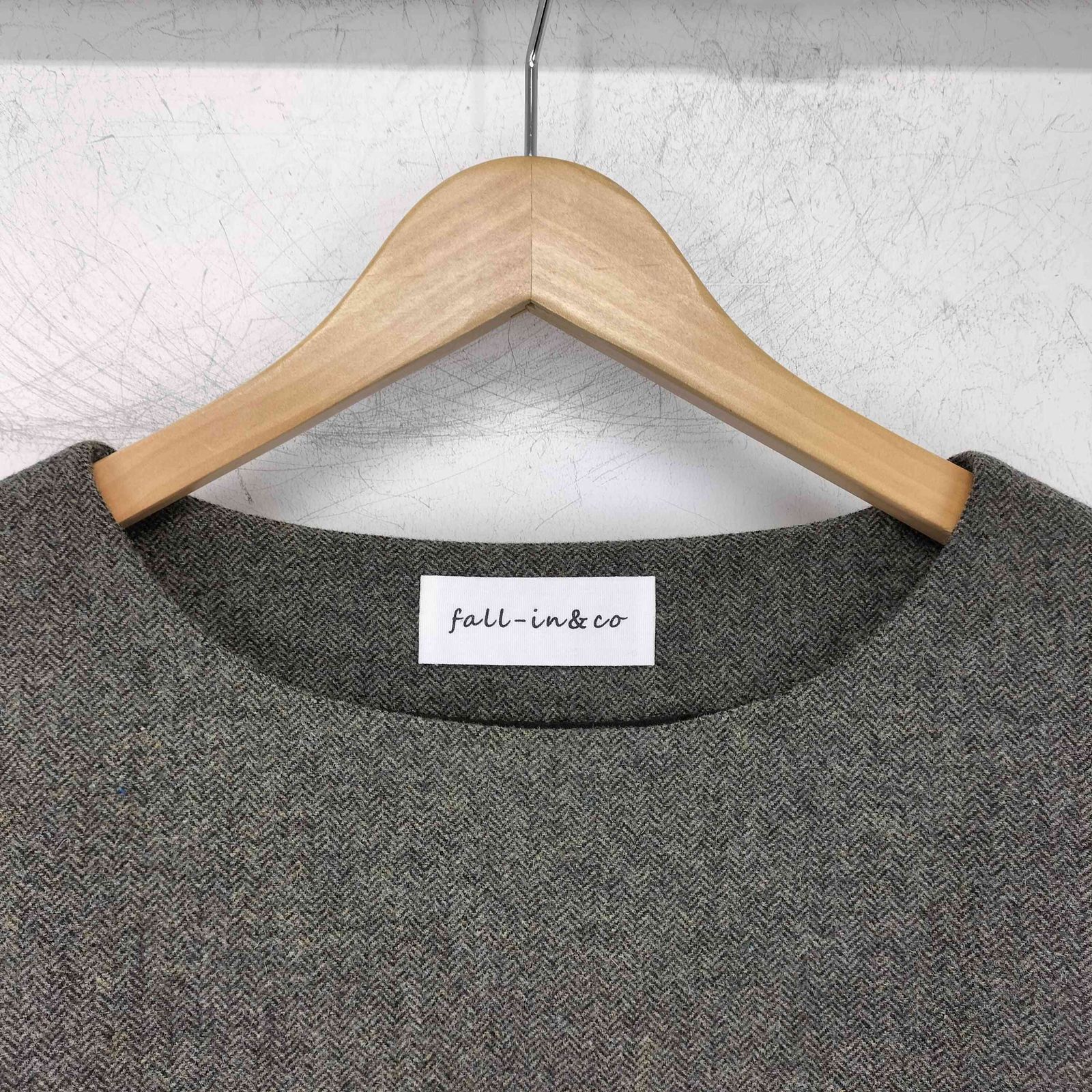 ユーズドフルギ USED古着 fall-in&co ウールプルオーバーワンピース