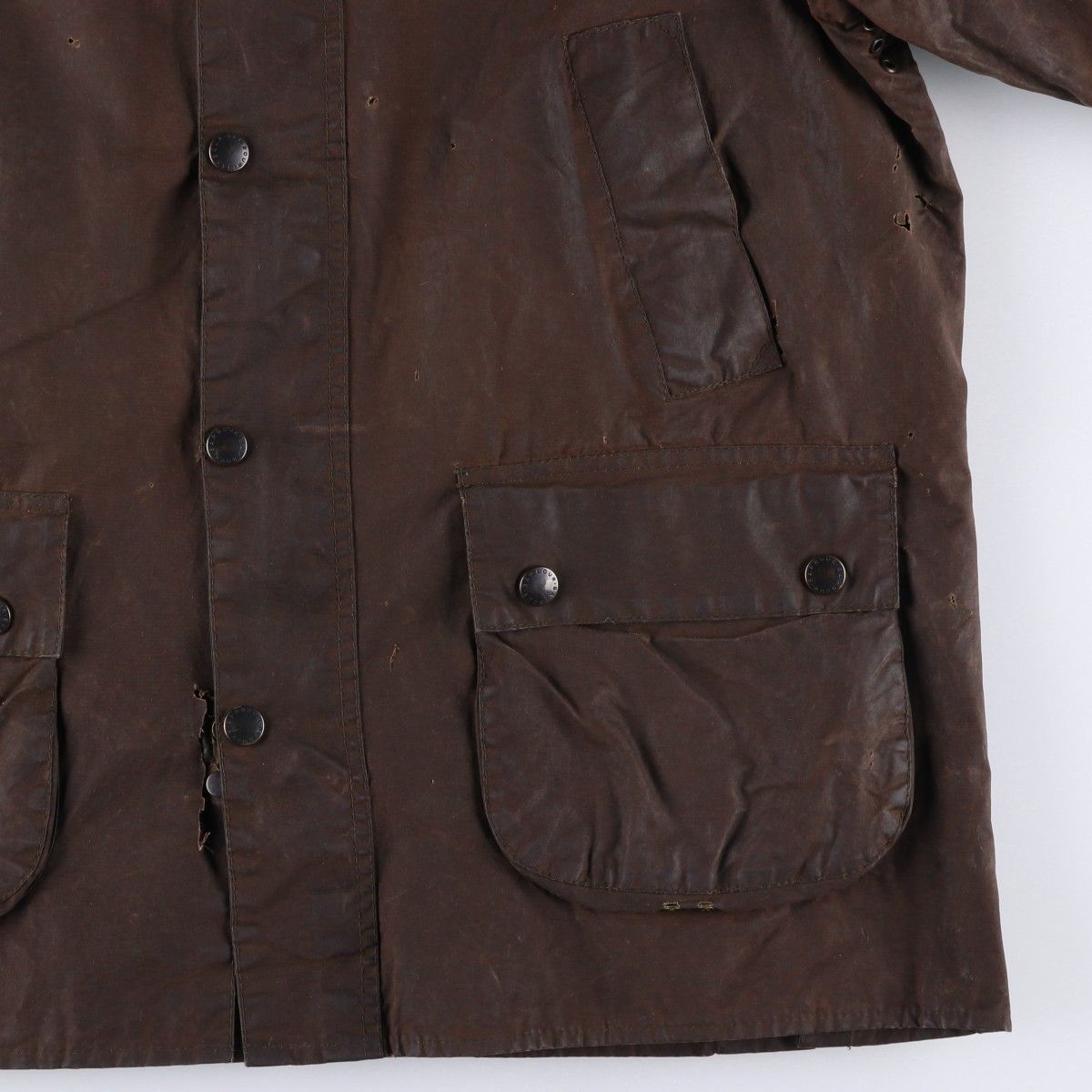 古着 90年代 バブアー Barbour BEDALE ビデイル 旧3ワラント ワックス