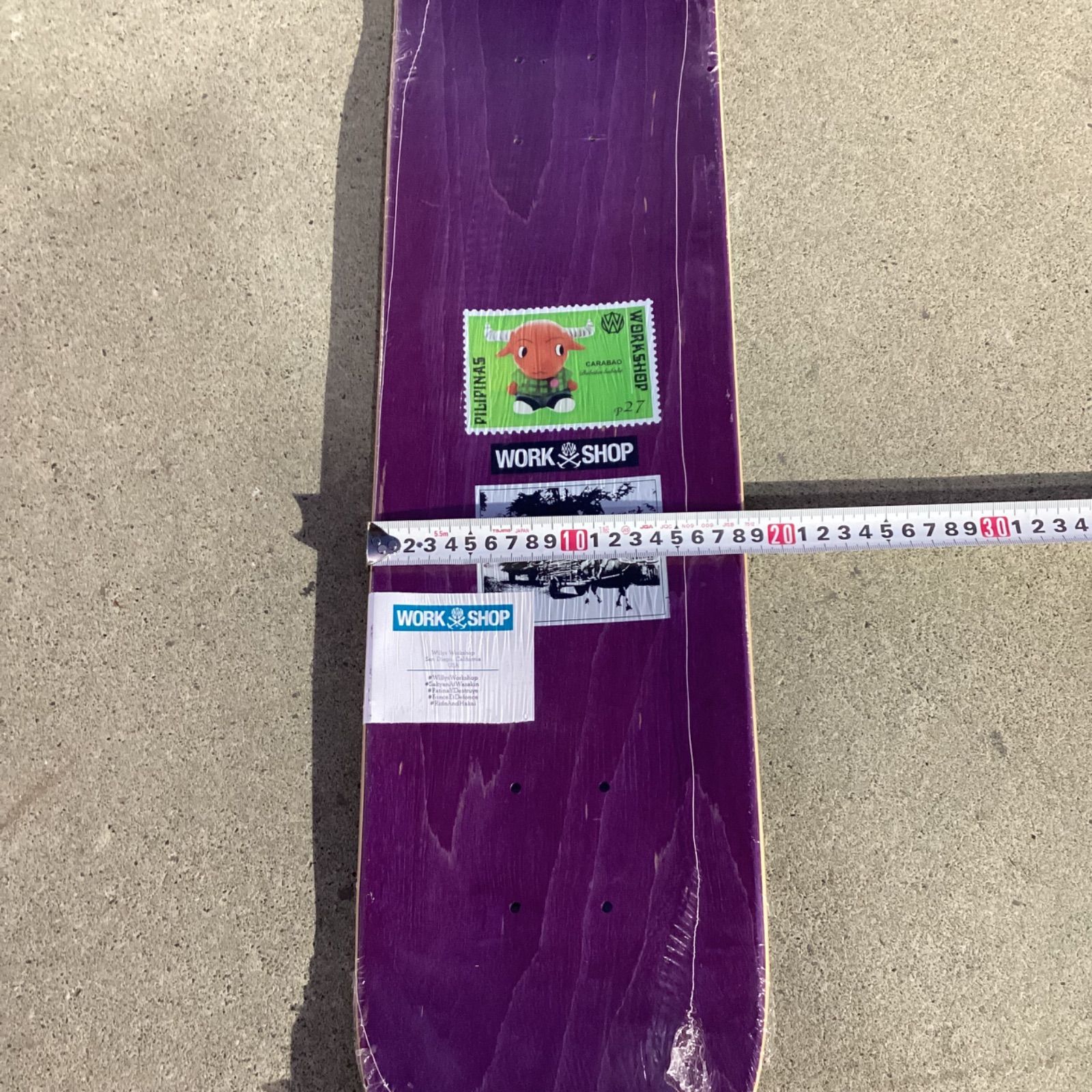 USED] WILY SANTOS WORKSHOP CARABAO DECKS 7.25 inch deckデッキ