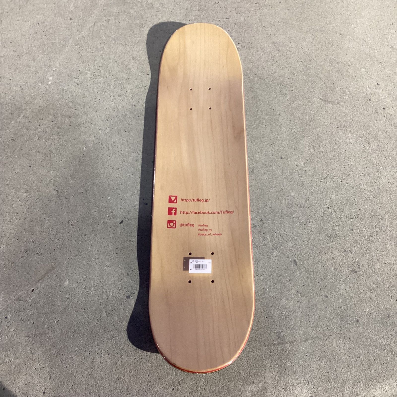 USED] TUFLEG 10TH ANNIVERSARY DECKS 7.4 inch deckデッキスケボー
