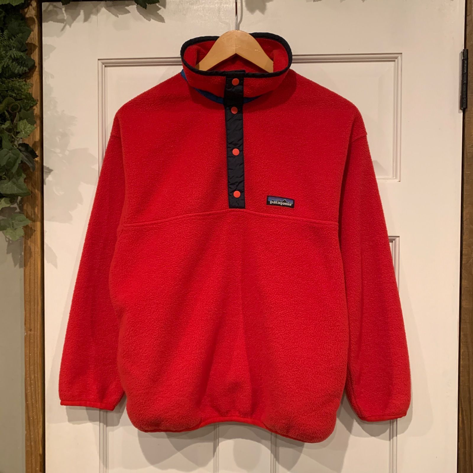 patagonia FA 01 スナップT フリースプルオーバー キッズL