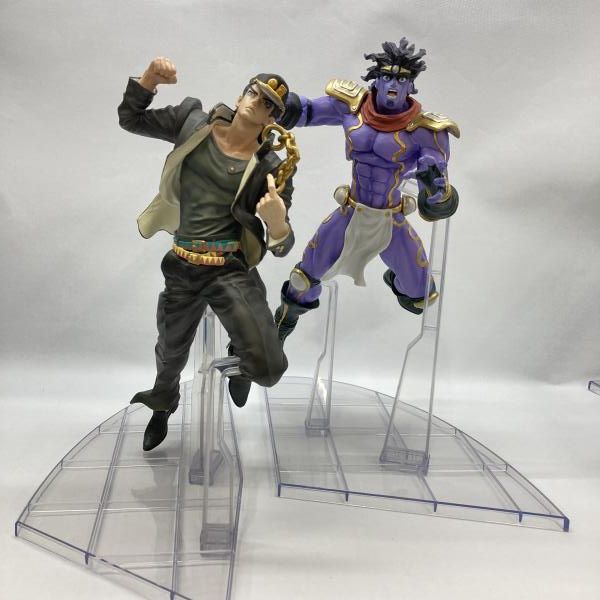 バンダイ 一番くじ ジョジョの奇妙な冒険 スターダストクルセイダース A賞 B賞 C賞 D賞 まとめセット 本体のみ 97