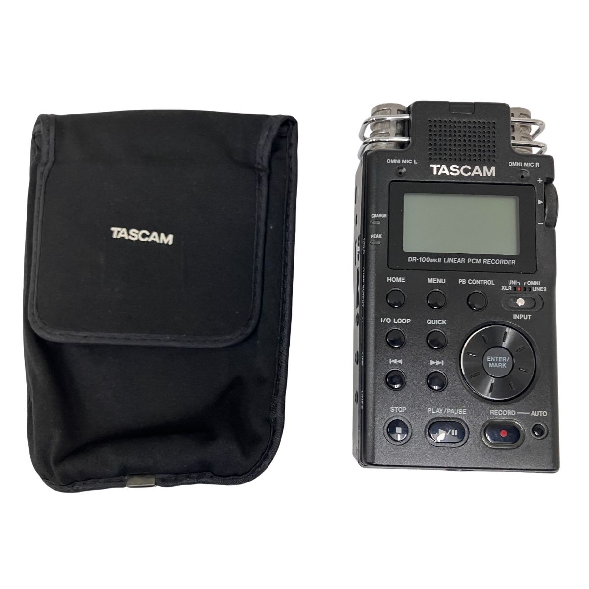 TASCAM タスカム DR-100MKII リニアPCMレコーダー 24bit/96kHz対応