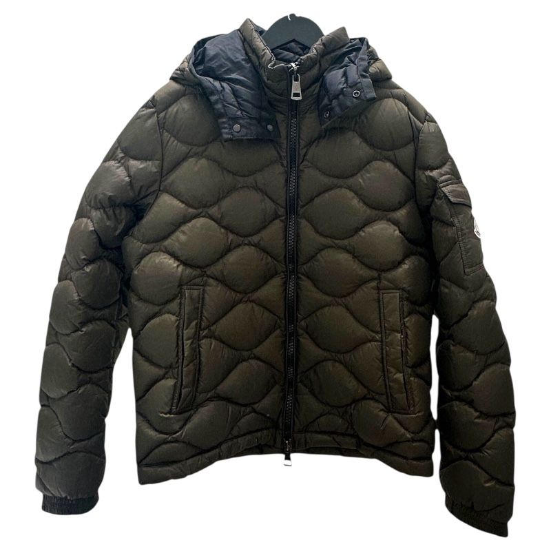 モンクレール MONCLER ダウンジャケット 53227 カーキ ナイロン レディース