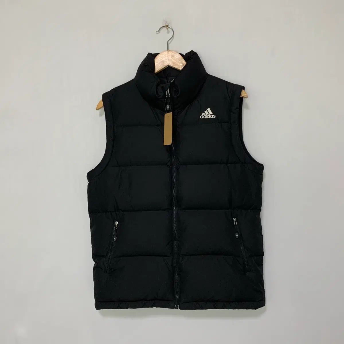 adidas ヴィンテージ ブラック ダウン ベスト BEST 95 サイズ ユニ