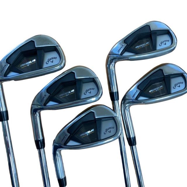 キャロウェイ ROGUE ST MAX 5 S レフティ アイアンセット IR NS PRO ZELOS 7 フレックスS メンズ 男性用 左利き 左用 Cランク ゴルフクラブ