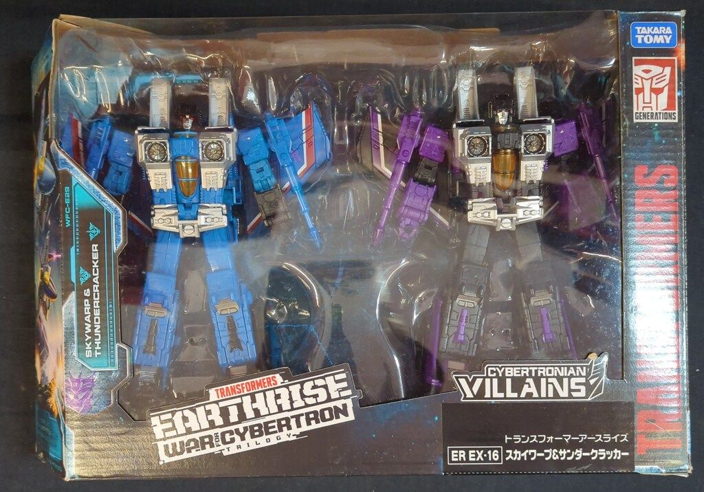 新品☆タカトミ限定 ER EX-16 スカイワープ＆サンダークラッカー 国内：タカラトミーモール限定】ER EX-16 スカイワープ＆サンダー