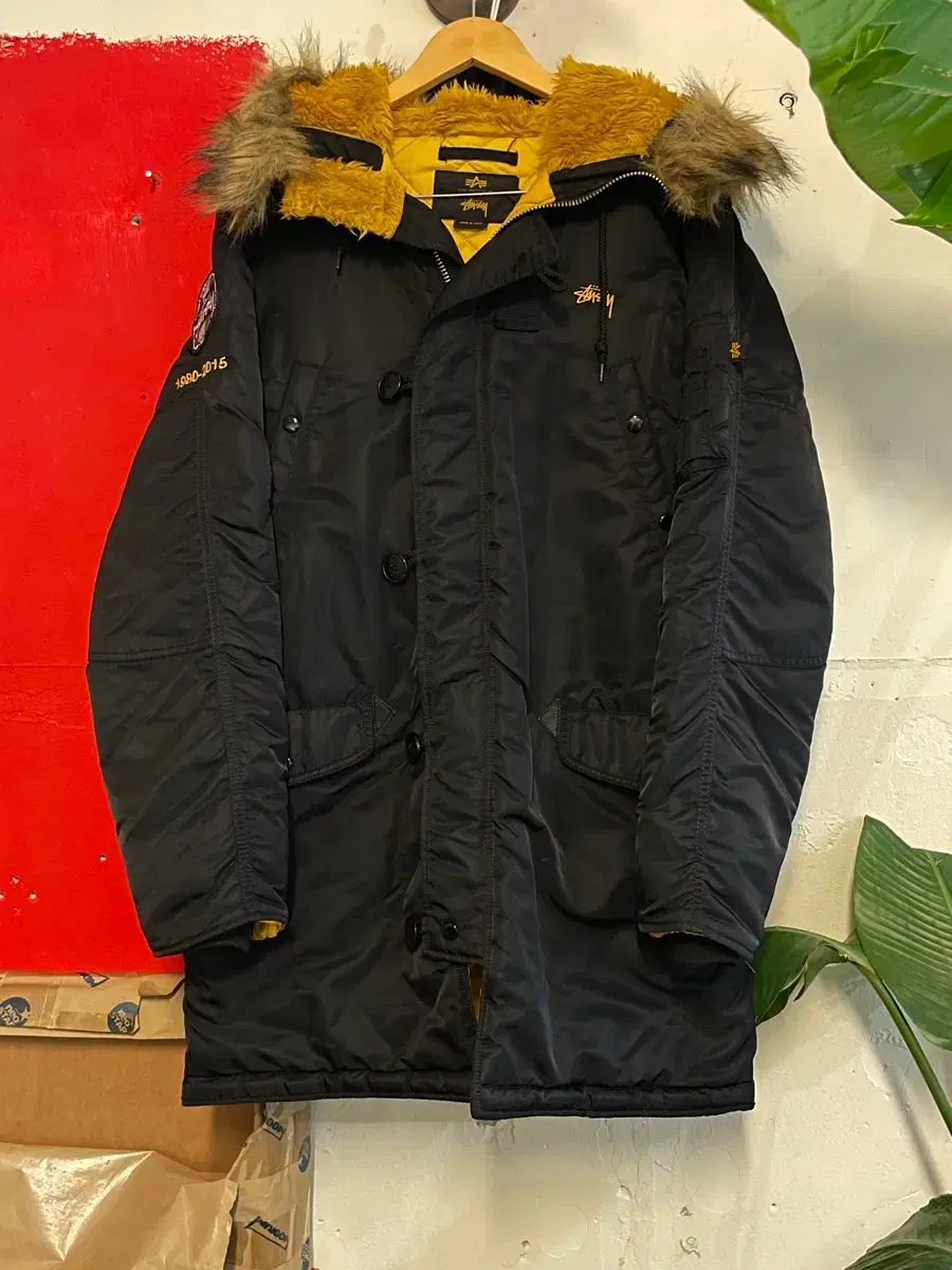 STUSSY ステューシー アルファ インダストリーズ N-3 B Mサイズ