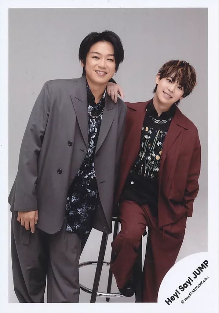 中古】生写真(STARTO) Hey! Say! JUMP/高木雄也・有岡大貴/膝上/「Hey