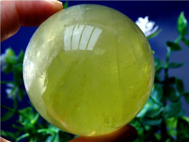 天然シトリン丸玉YT6D1 164D02C