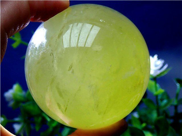 天然シトリン丸玉YT6D1 164D02C