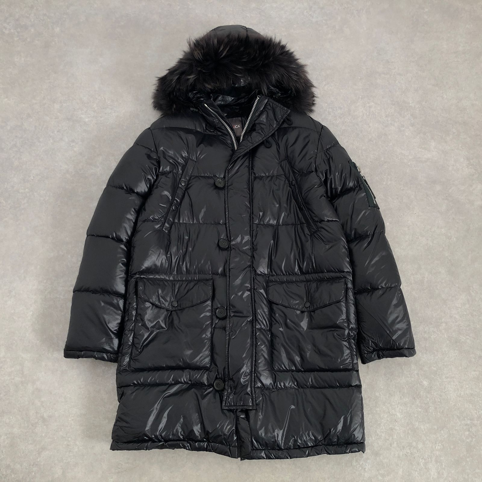 定価15万 karios size 50 ダウン コート ジャケット デュベティカ