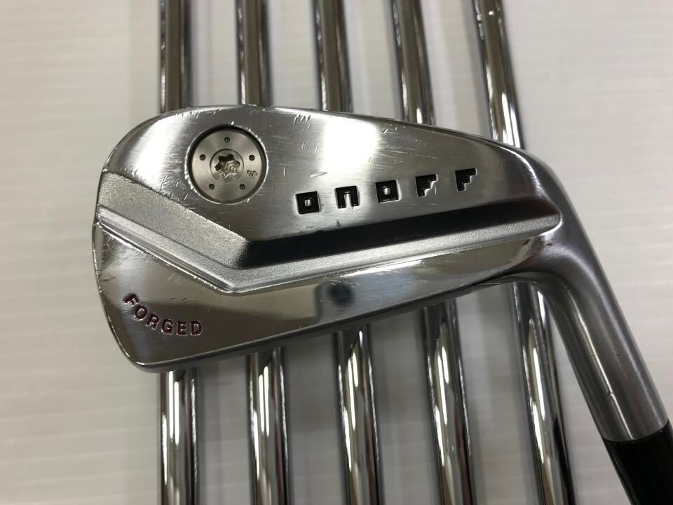 グローブライド ONOFF FORGED KURO 2025 NSプロ MODUS 3 TOUR 115 Sフレックス アイアンセット