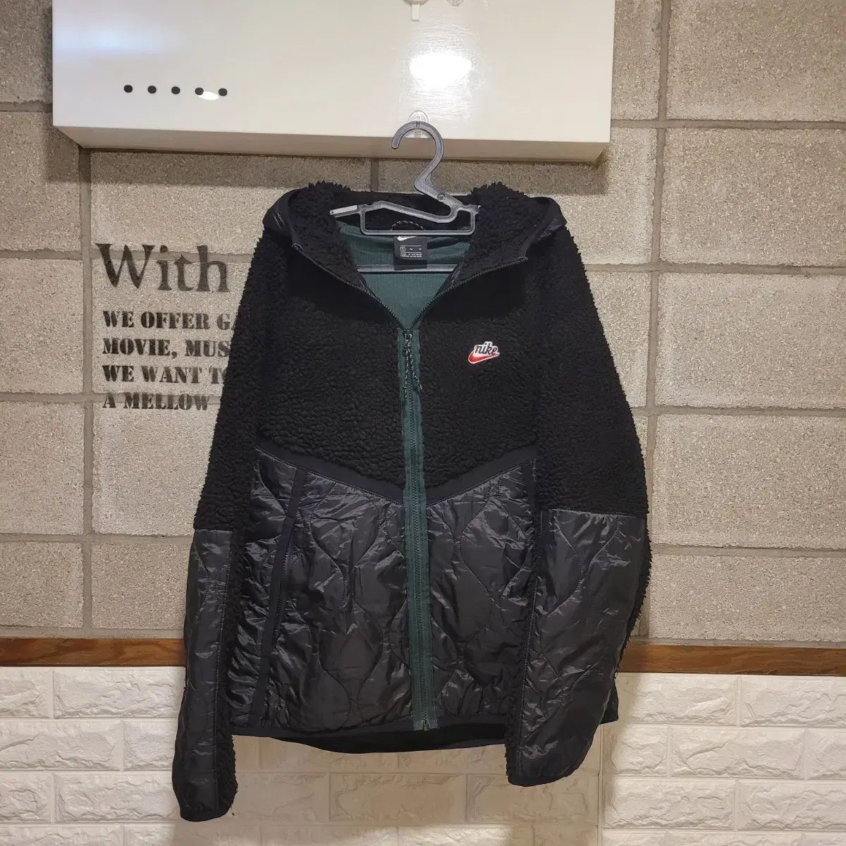 ナイキ ヘリテイジ フリース フード ジャケット XL