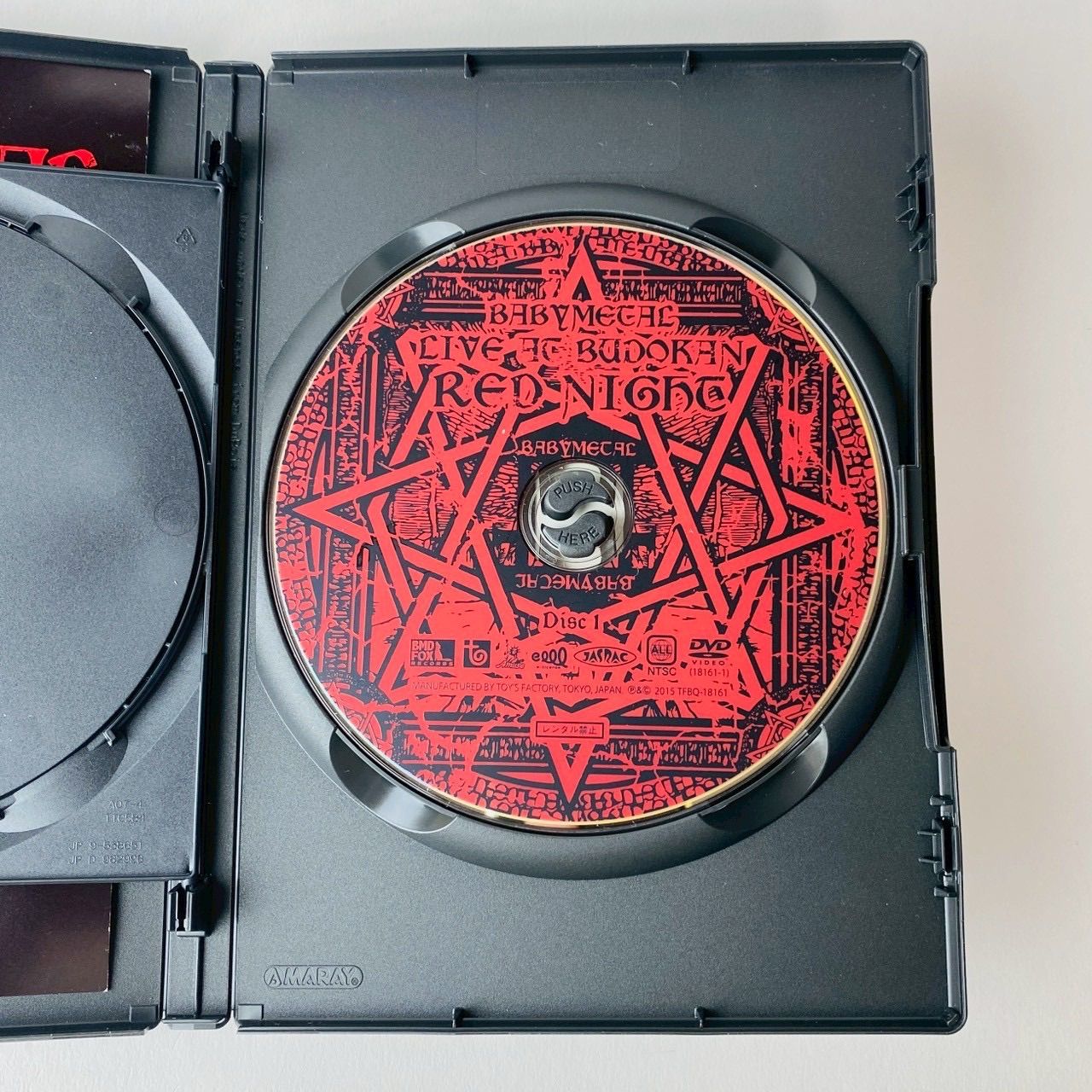 BABYMETAL / LIVE AT BUDOKAN ～RED NIGHT&BLACK NIGHT APOCALYPSE