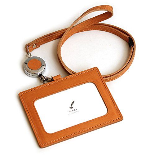 和気文具オリジナル 日本製 国産 栃木レザー 本革 IDカードケース|IDカードホルダー ナチュラル