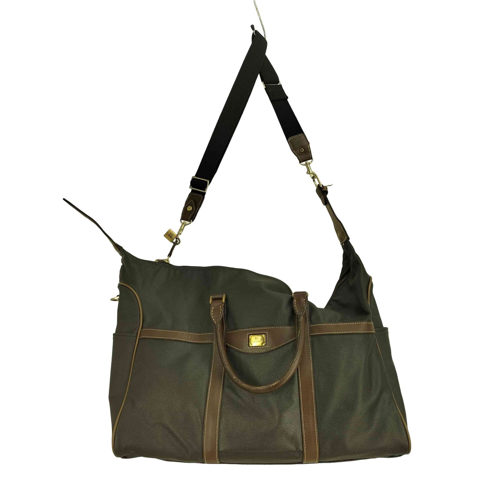 ヴィヴィアンウエストウッド Vivienne Westwood ナイロン ハンドレザー チェック トートバック レディース 表記無