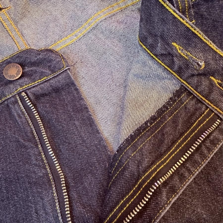 サイズ【FREE】オリミ ORIMI 25AW／ OVERLAP BUGGY DENIM PANTS