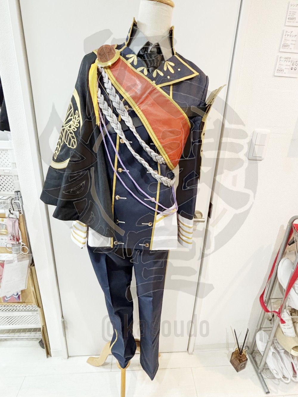 刀剣乱舞 一期一振 コスプレ 衣装 セット済みウィッグ付き コストモ