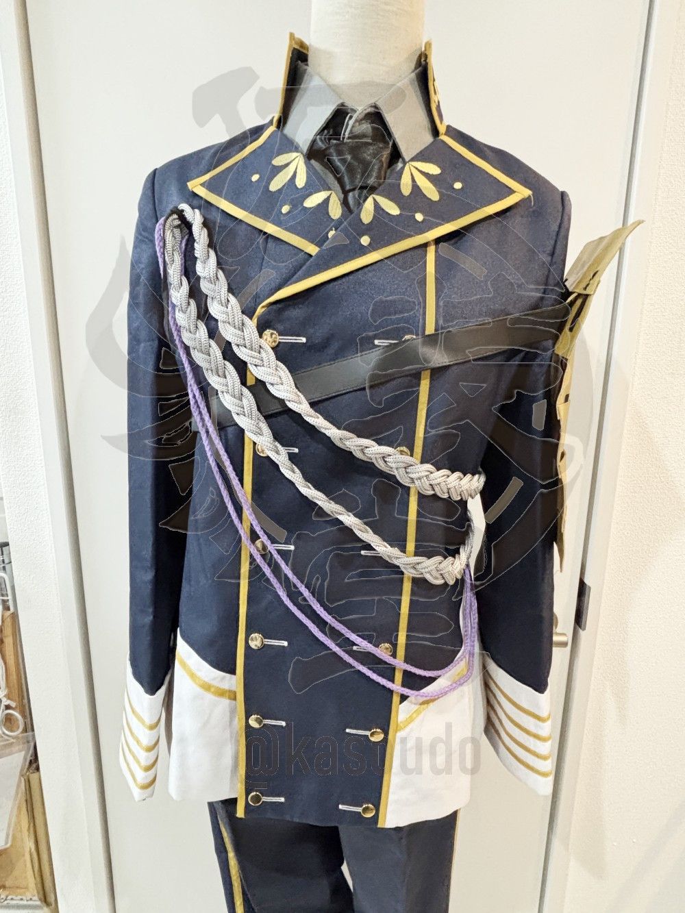 刀剣乱舞 一期一振 コスプレ 衣装 セット済みウィッグ付き コストモ