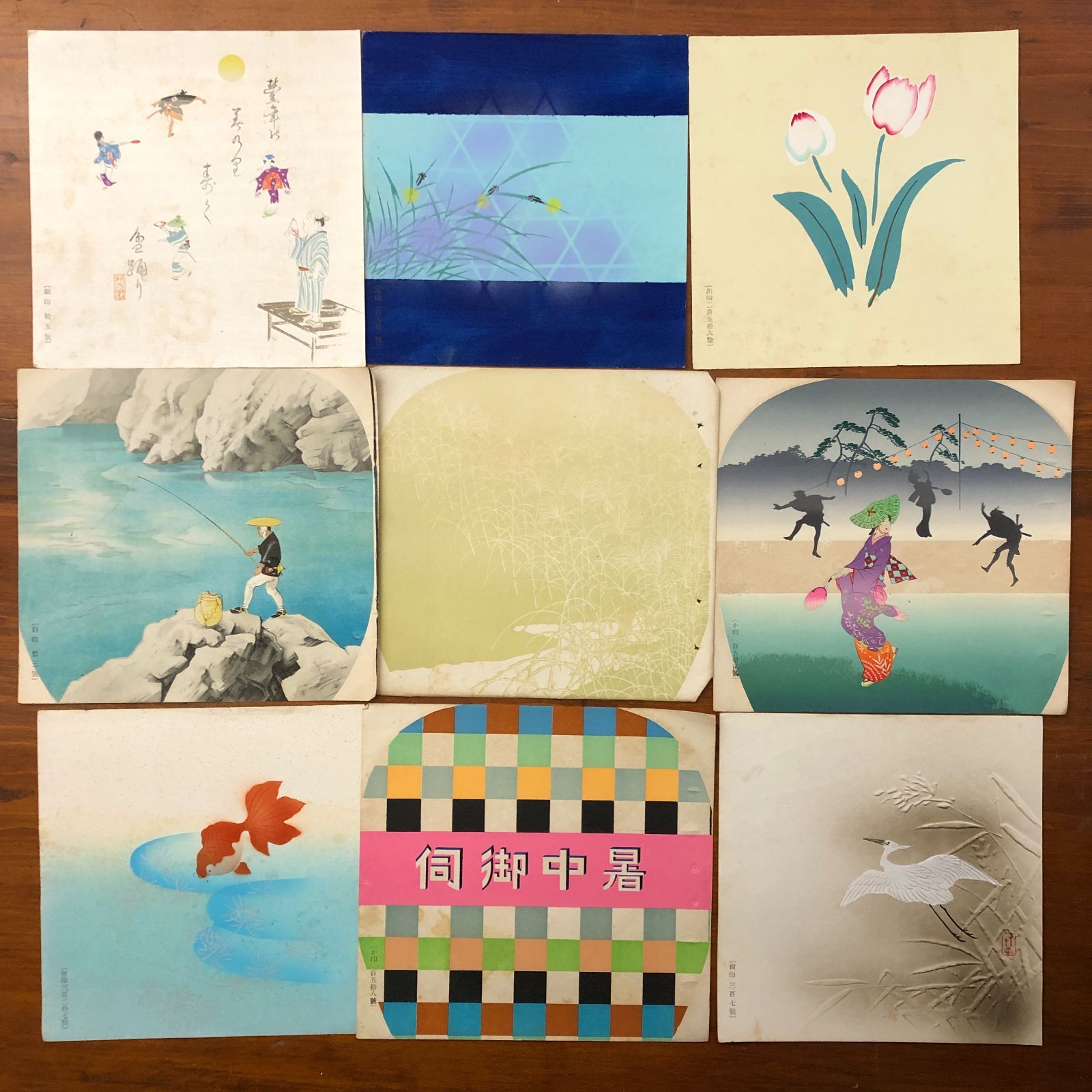 美人図|風景画|風物図案