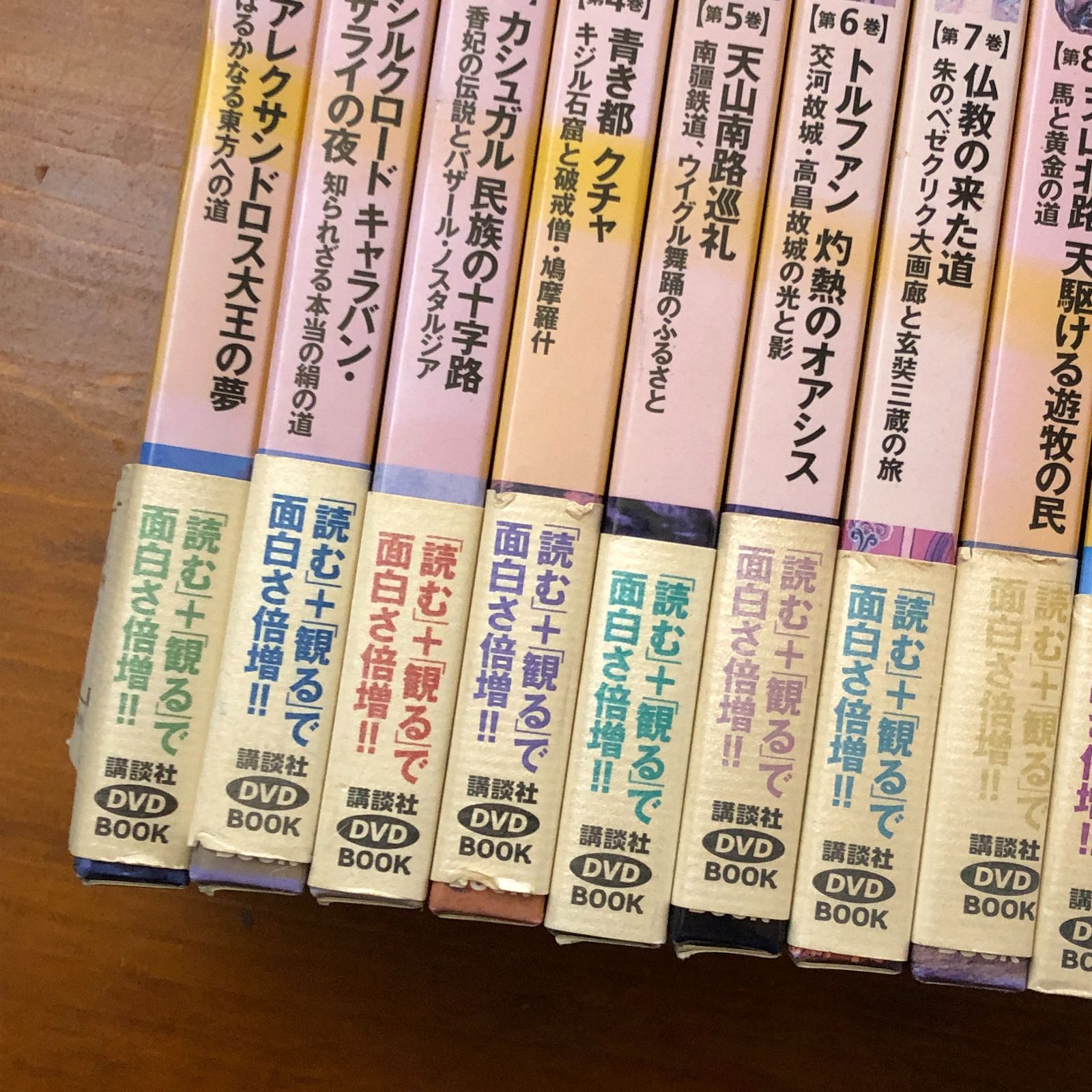 新シルクロード 歴史と人物 全20冊 DVDブック 講談社 ☆中央アジア