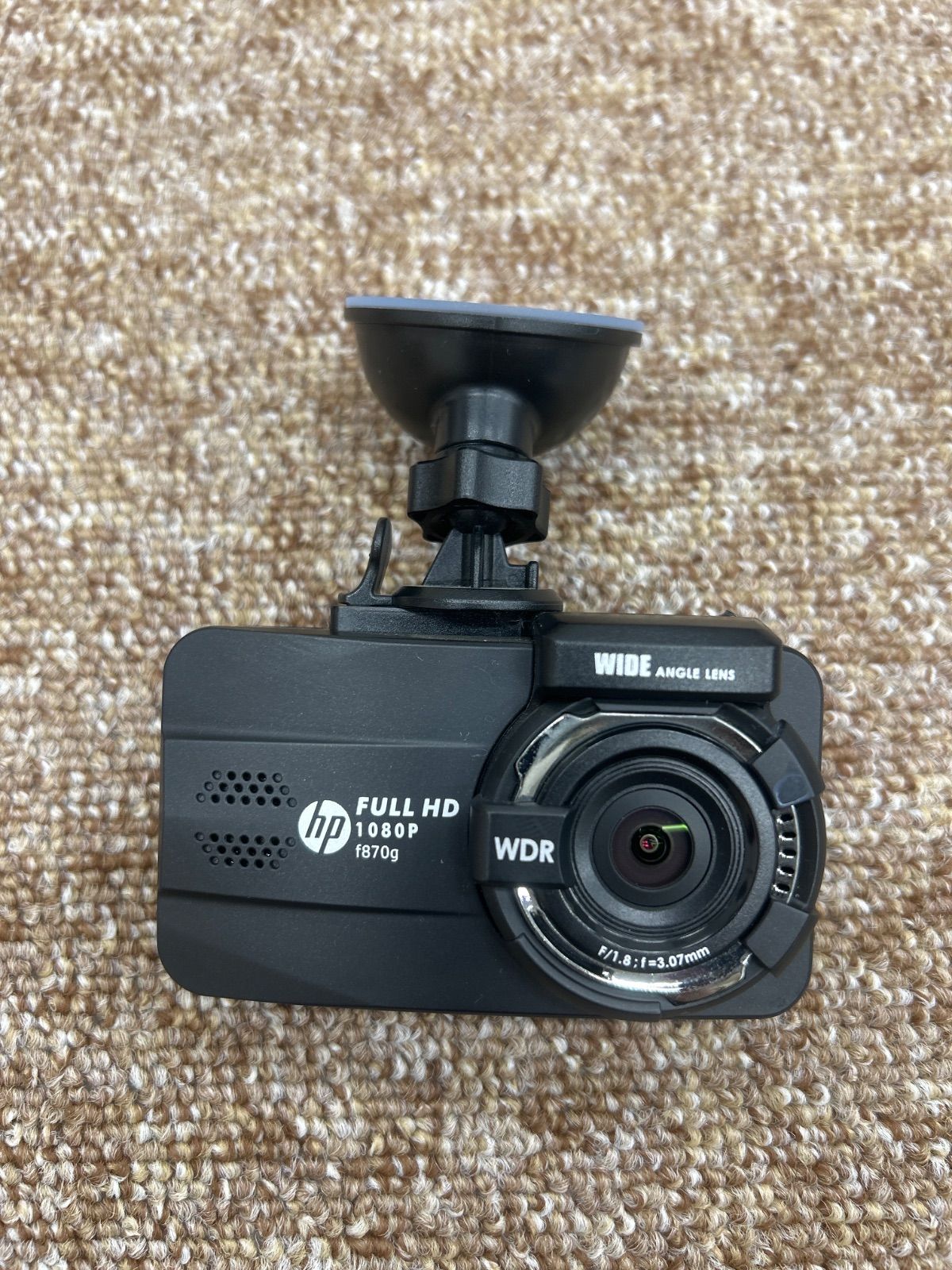 ドライブレコーダー 前後カメラ hp ヒューレットパッカード Wi-Fi機能 