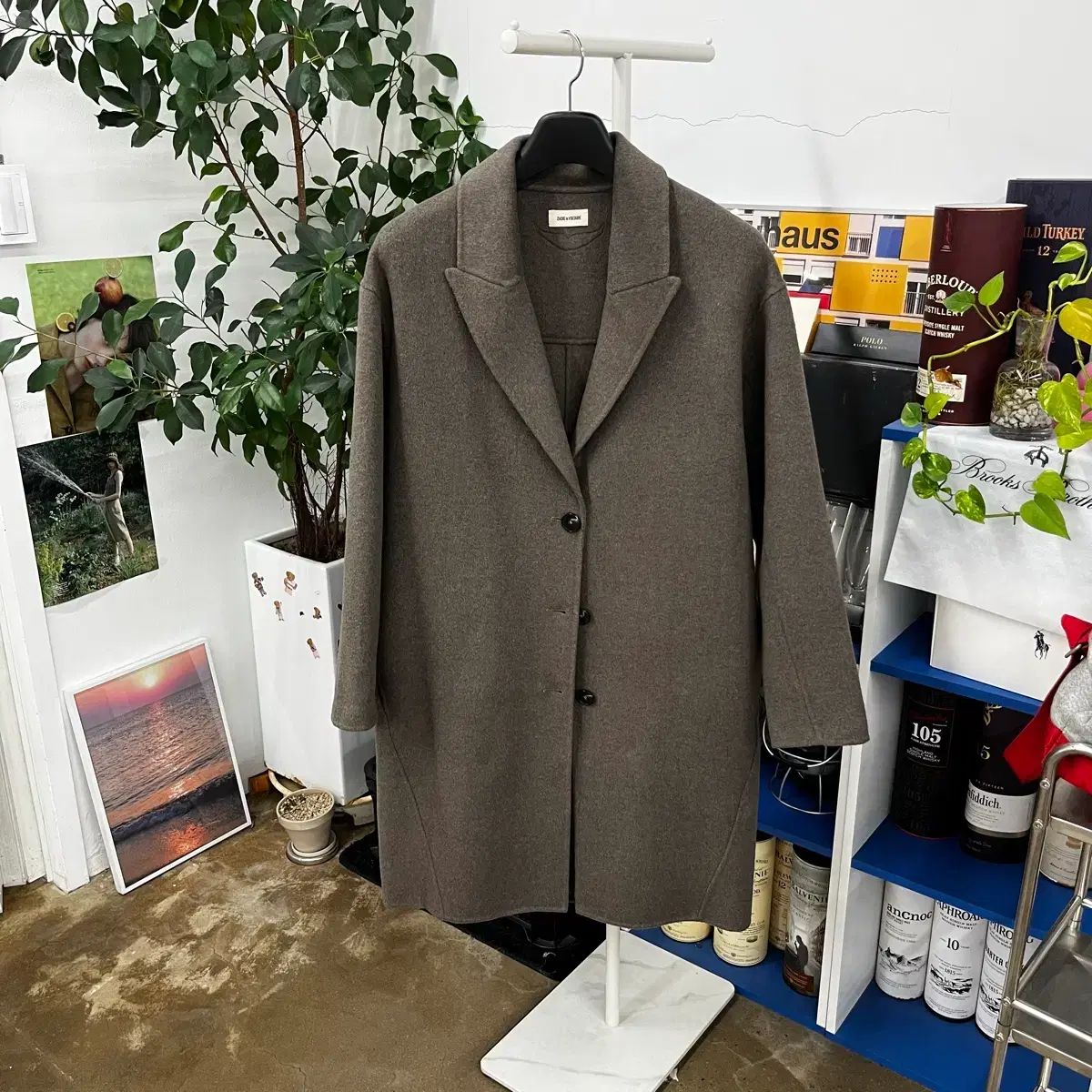 ZADIG-VOLTAIRE ザディグ エ ヴォルテール カシミア ブレンド コート S