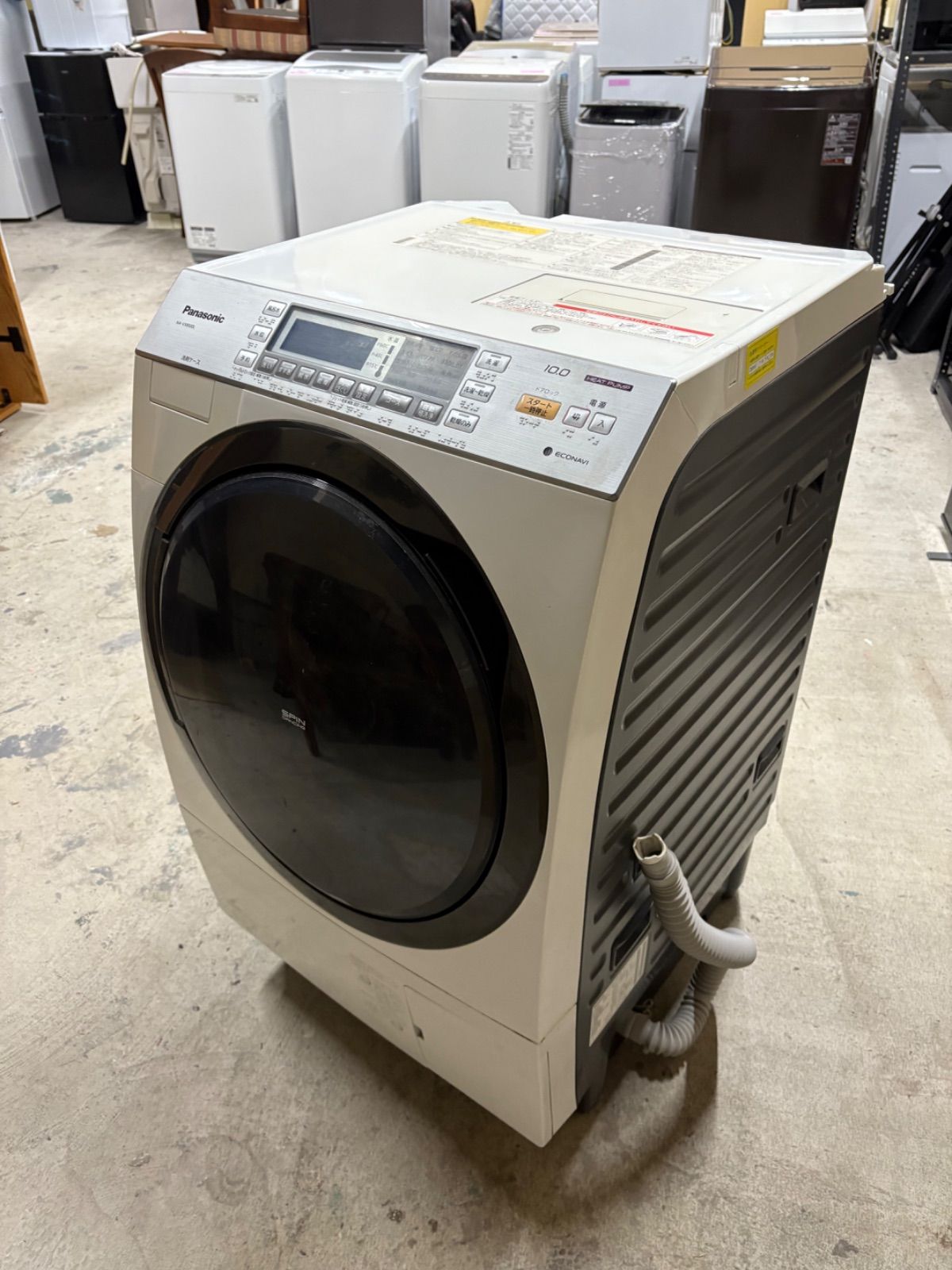 格安】パナソニック ドラム式洗濯機 NA-VX8500L 2015年製 - メルカリ