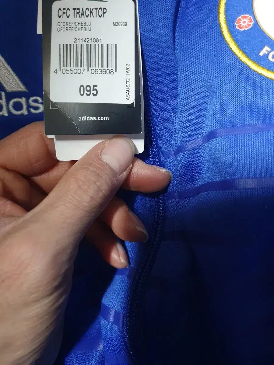 アディダス チェルシー トレーナー トップス ブルー 95