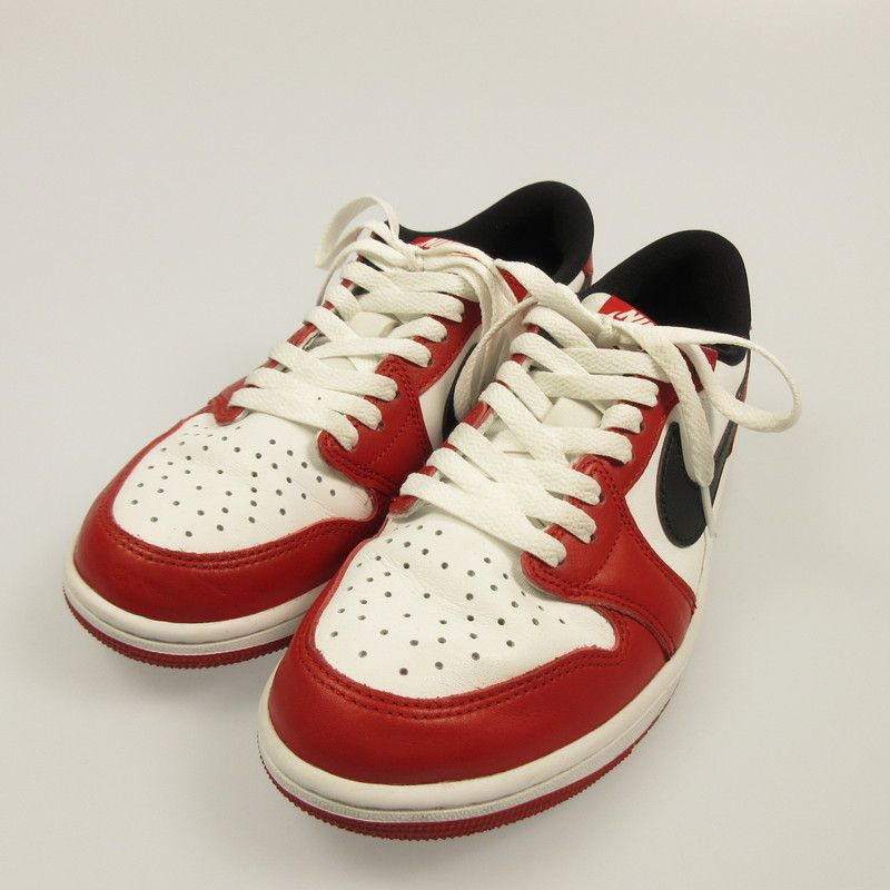 NIKE | ナイキ スニーカー AIR JORDAN 1 RETRO LOW HQ 6998-600 レッド 26 cm 126