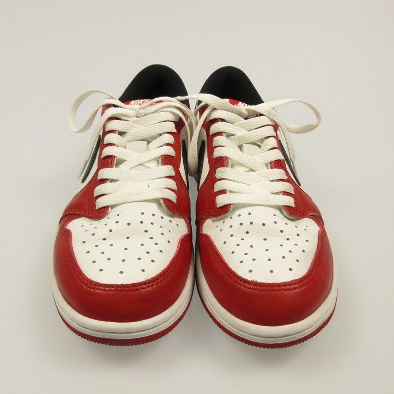 NIKE | ナイキ スニーカー AIR JORDAN 1 RETRO LOW HQ 6998-600 レッド 26 cm 126